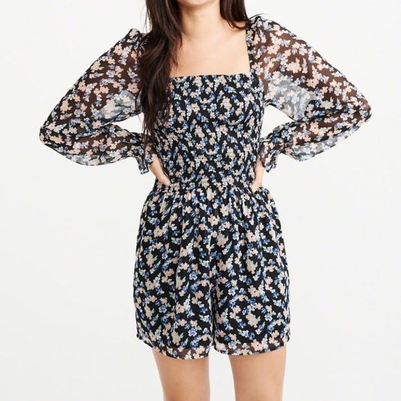 Abercrombie & Fitch Other - Abercrombie & Fitch Floral Romper